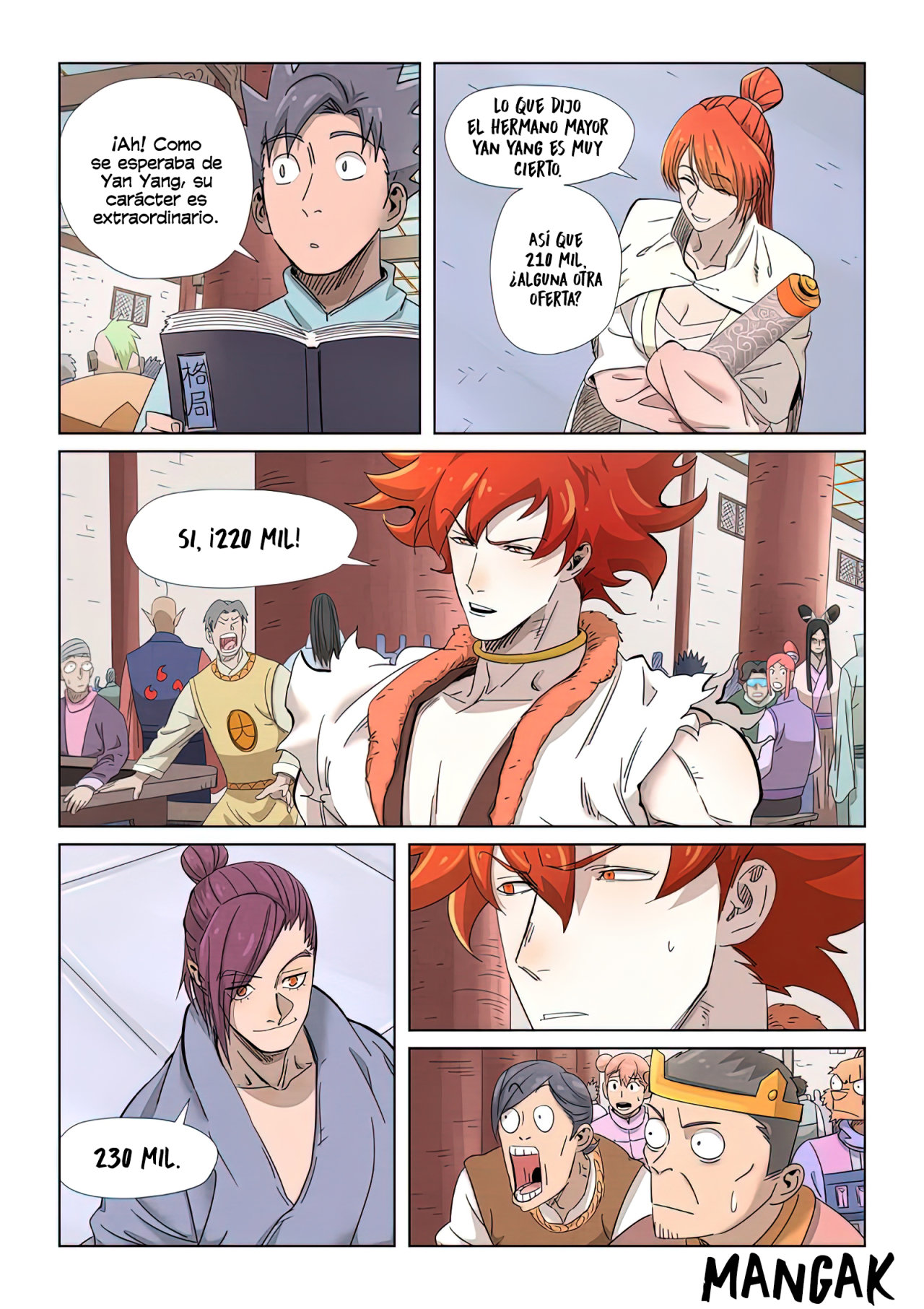 Read Tales of Demons and Gods Es Manga Online