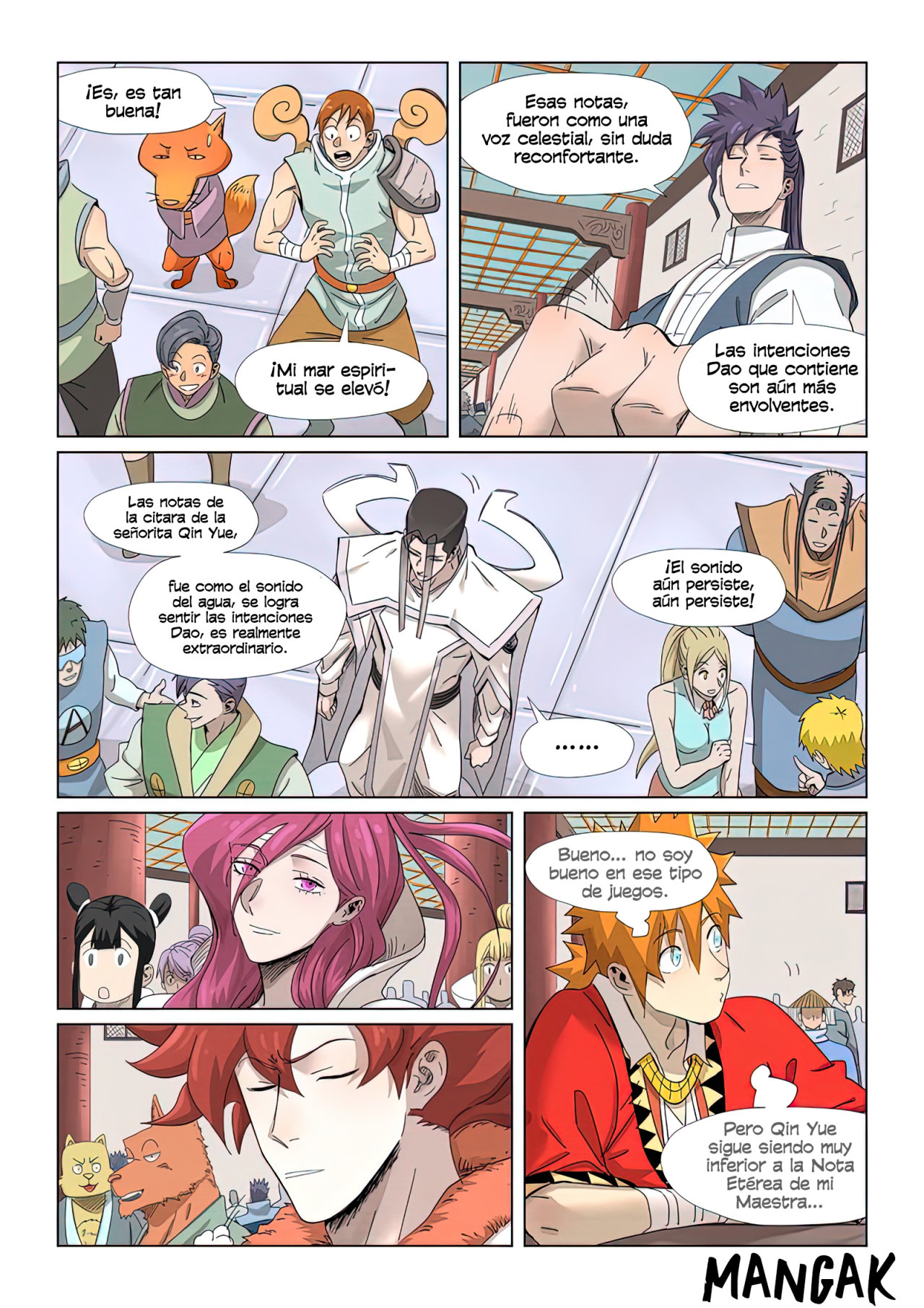 Read Tales of Demons and Gods Es Manga Online