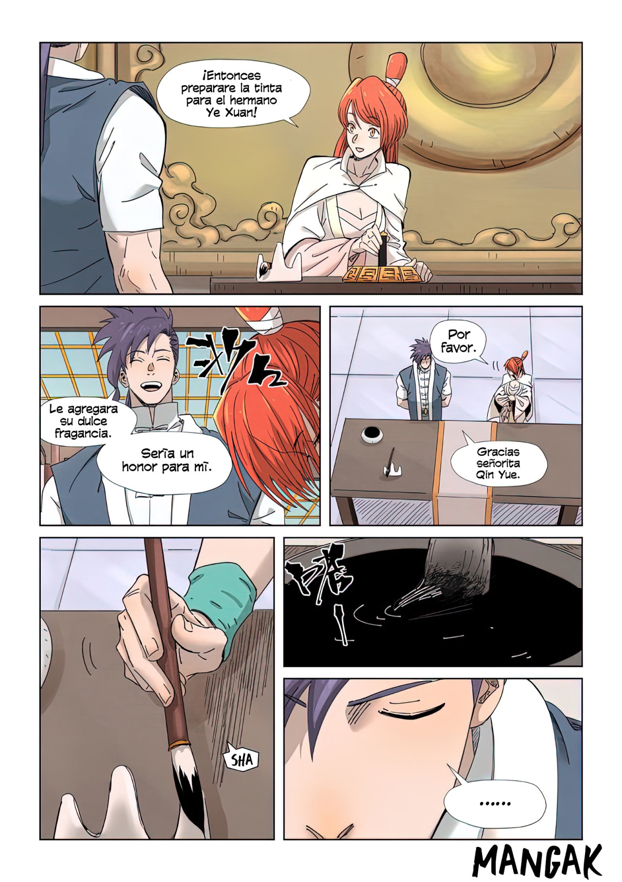 Read Tales of Demons and Gods Es Manga Online