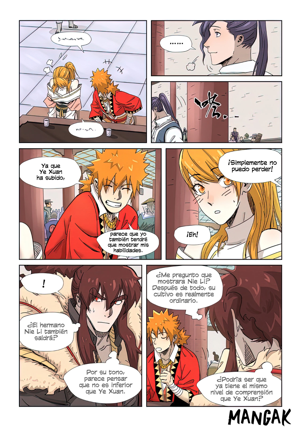 Read Tales of Demons and Gods Es Manga Online