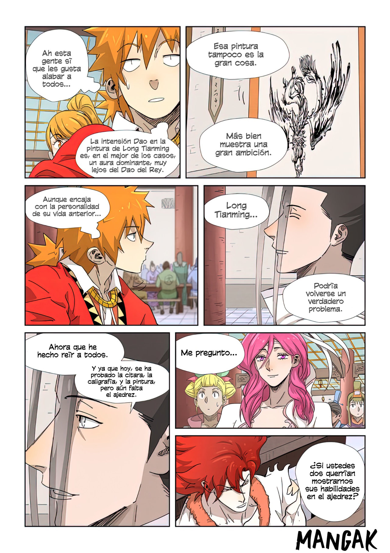 Read Tales of Demons and Gods Es Manga Online