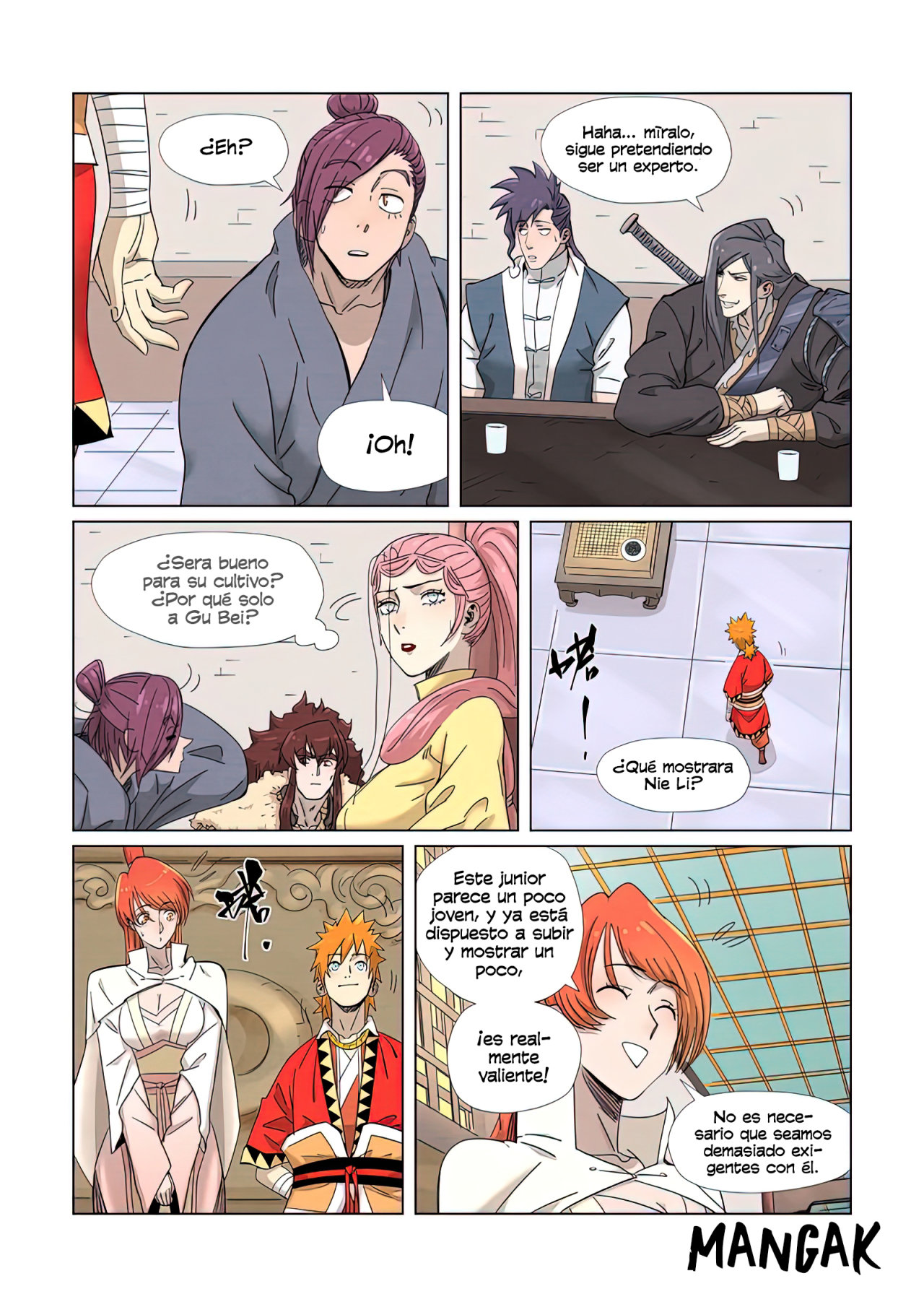 Read Tales of Demons and Gods Es Manga Online