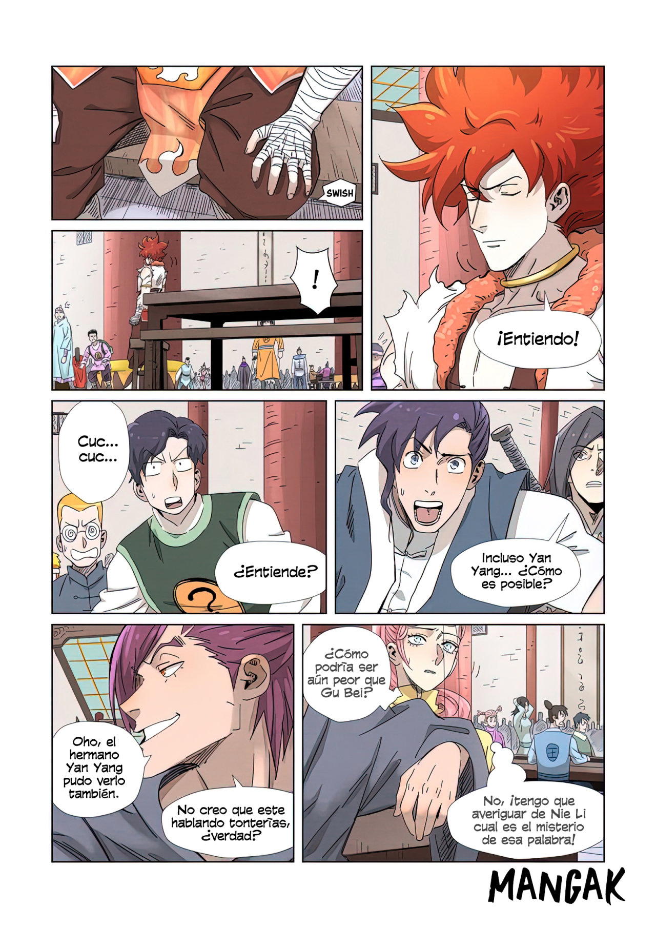 Read Tales of Demons and Gods Es Manga Online