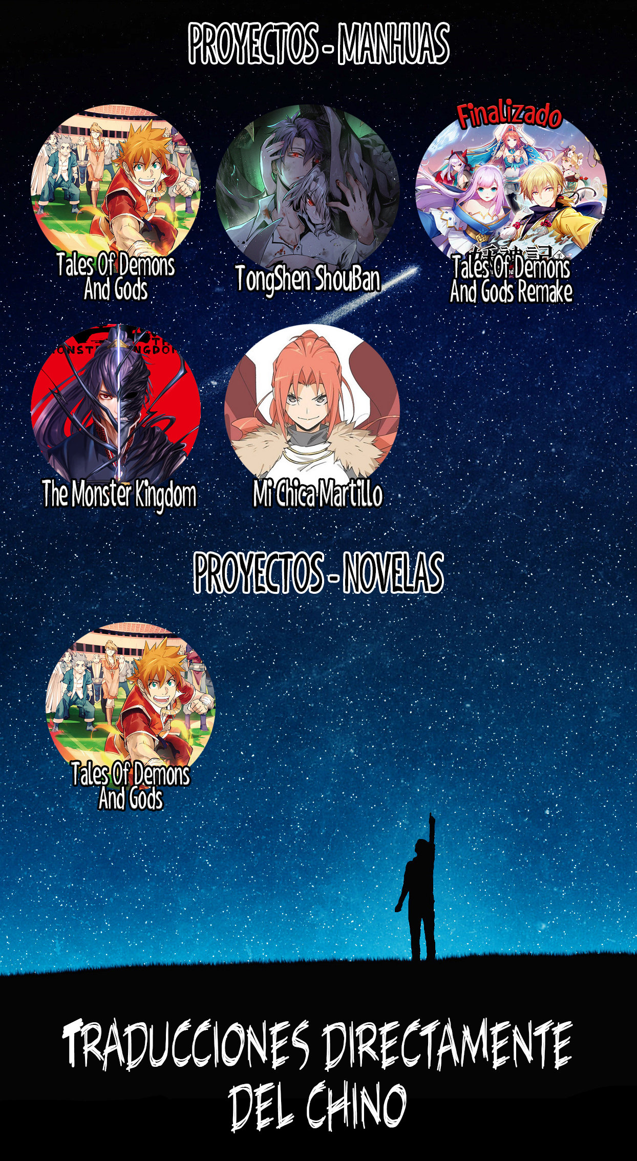 Read Tales of Demons and Gods Es Manga Online