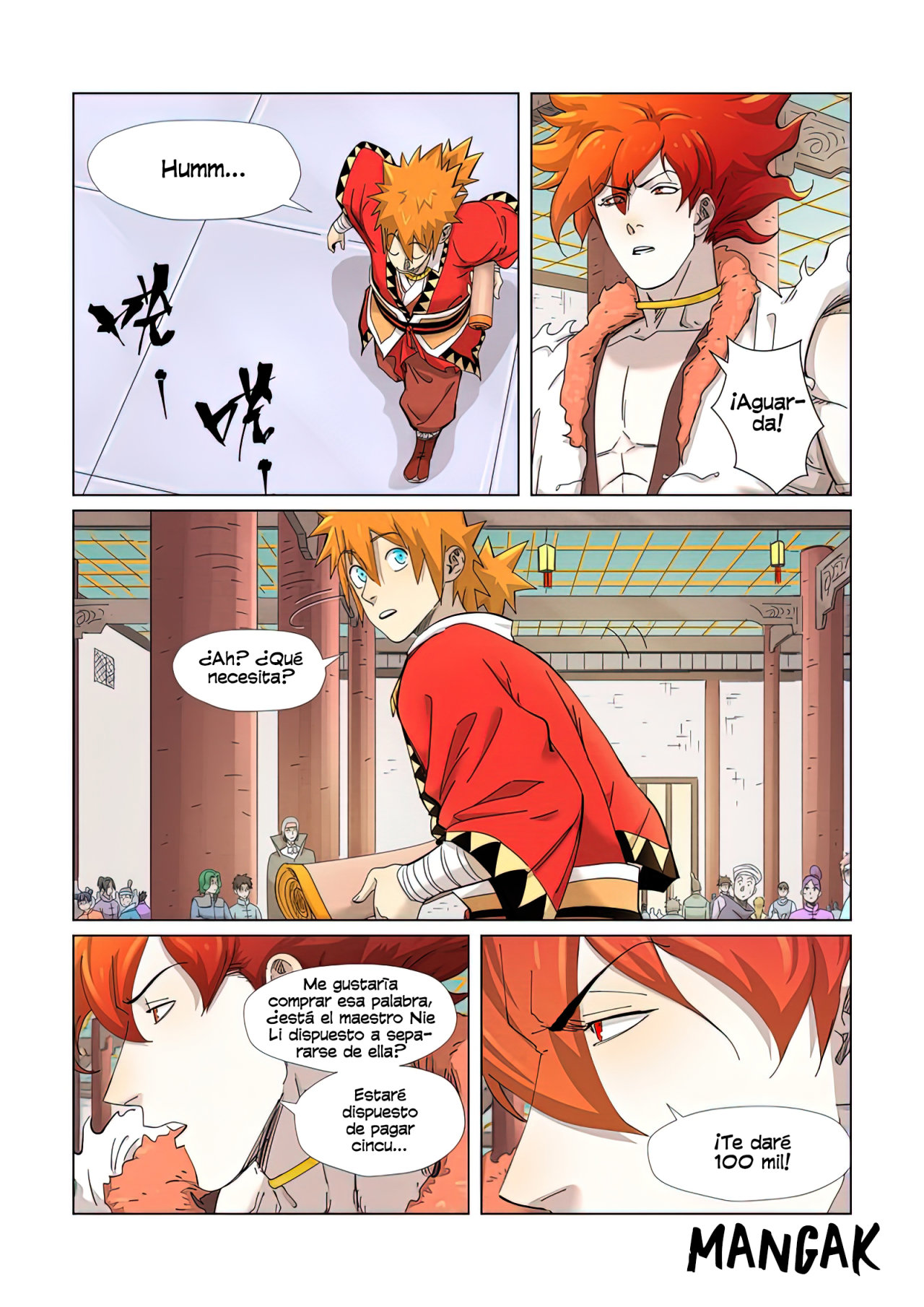 Read Tales of Demons and Gods Es Manga Online