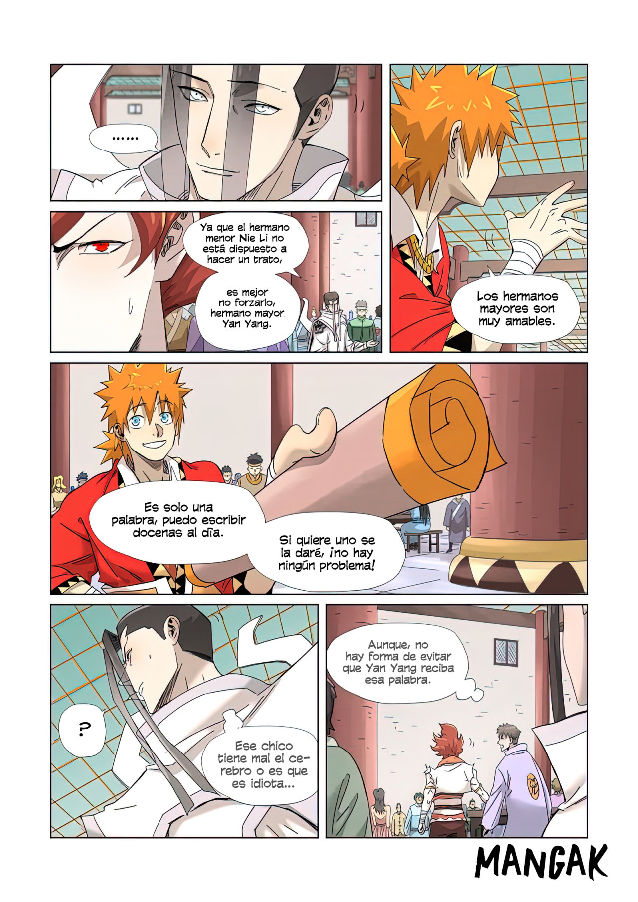 Read Tales of Demons and Gods Es Manga Online