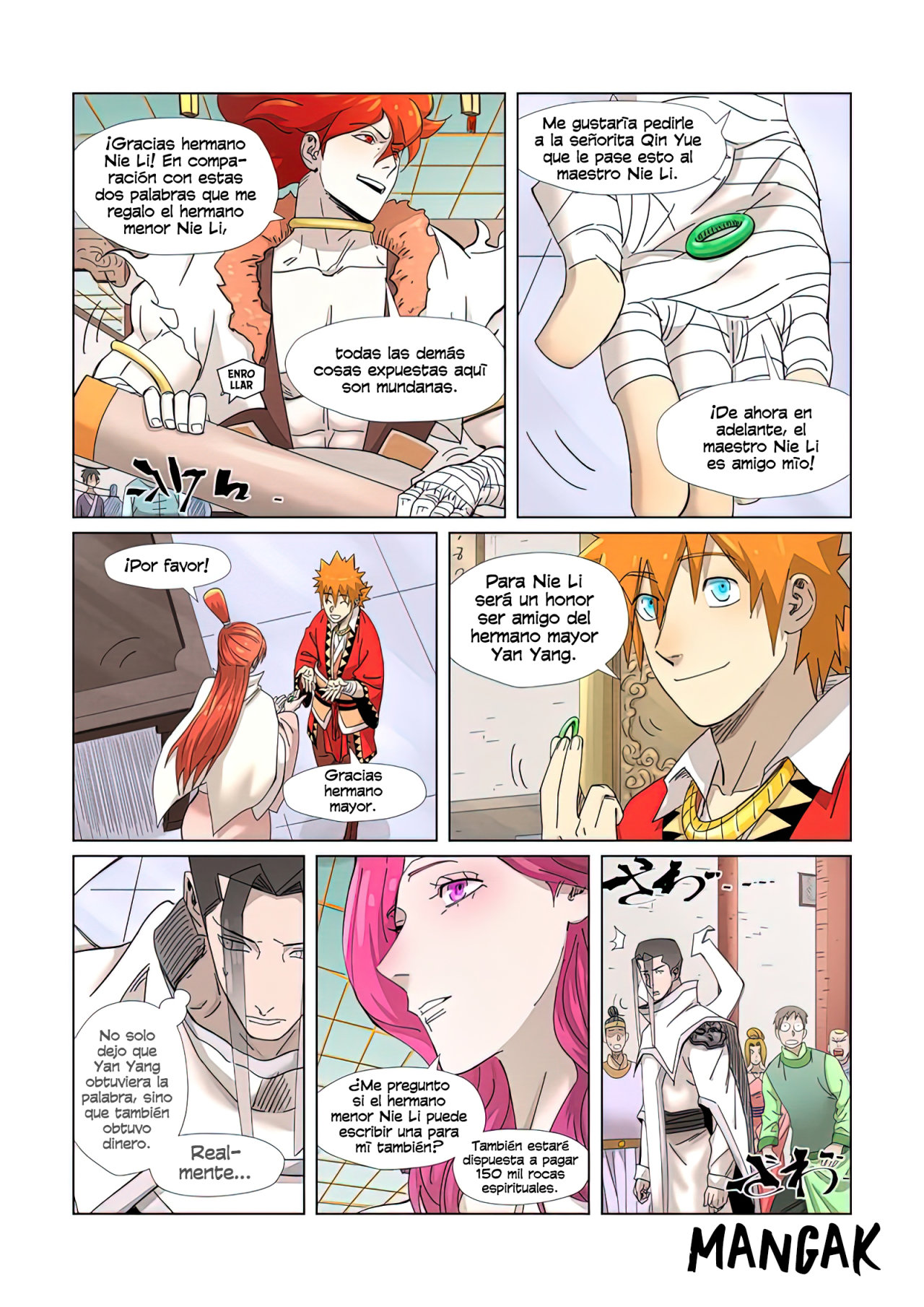 Read Tales of Demons and Gods Es Manga Online