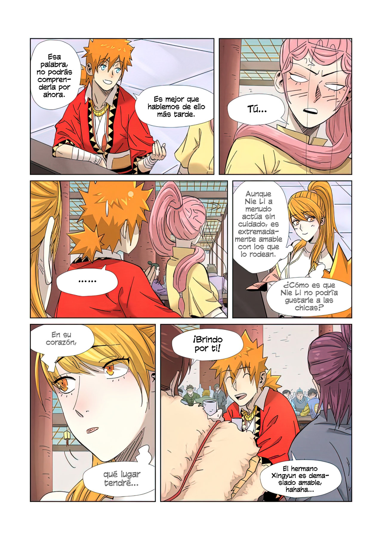 Read Tales of Demons and Gods Es Manga Online