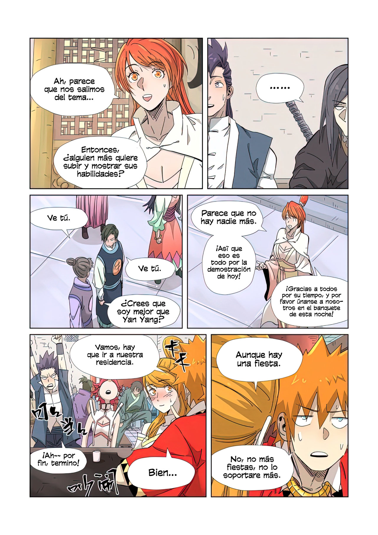 Read Tales of Demons and Gods Es Manga Online