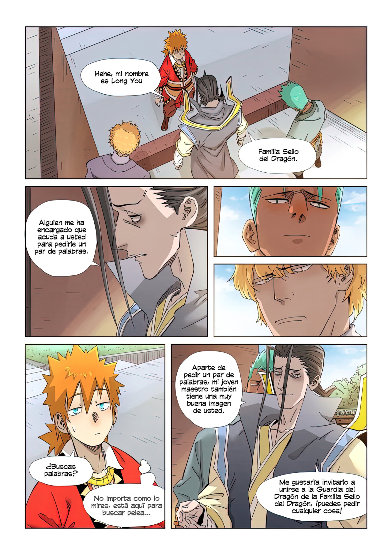 Read Tales of Demons and Gods Es Manga Online