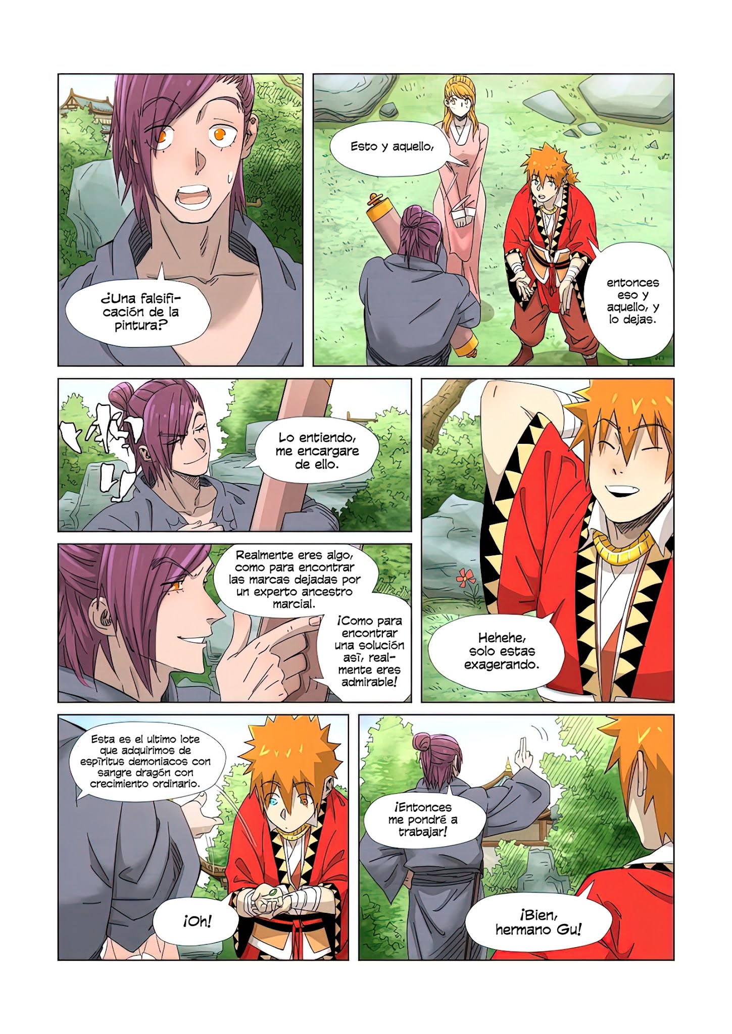 Read Tales of Demons and Gods Es Manga Online