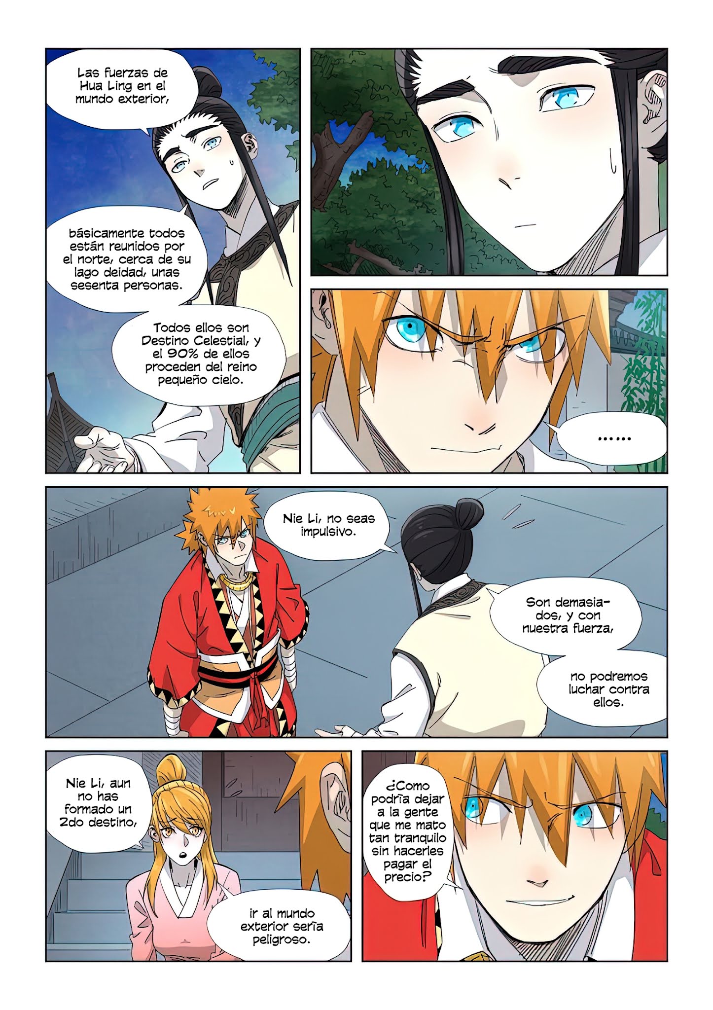 Read Tales of Demons and Gods Es Manga Online