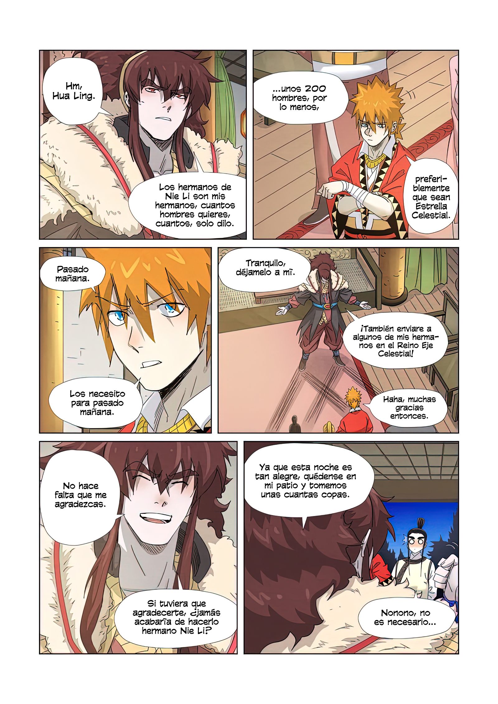 Read Tales of Demons and Gods Es Manga Online