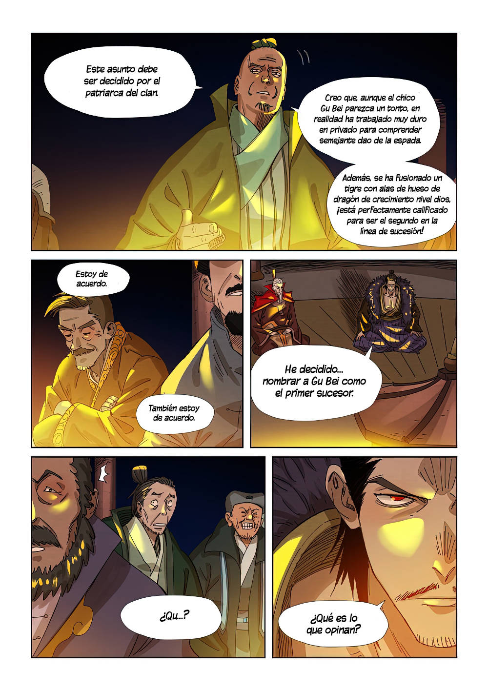 Read Tales of Demons and Gods Es Manga Online