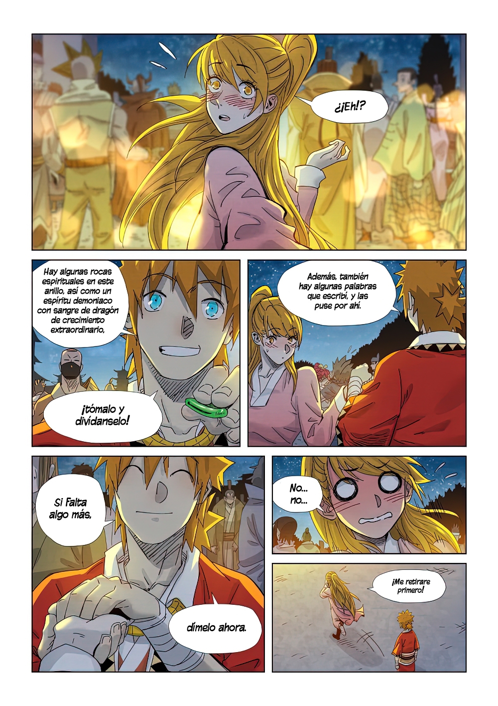 Read Tales of Demons and Gods Es Manga Online