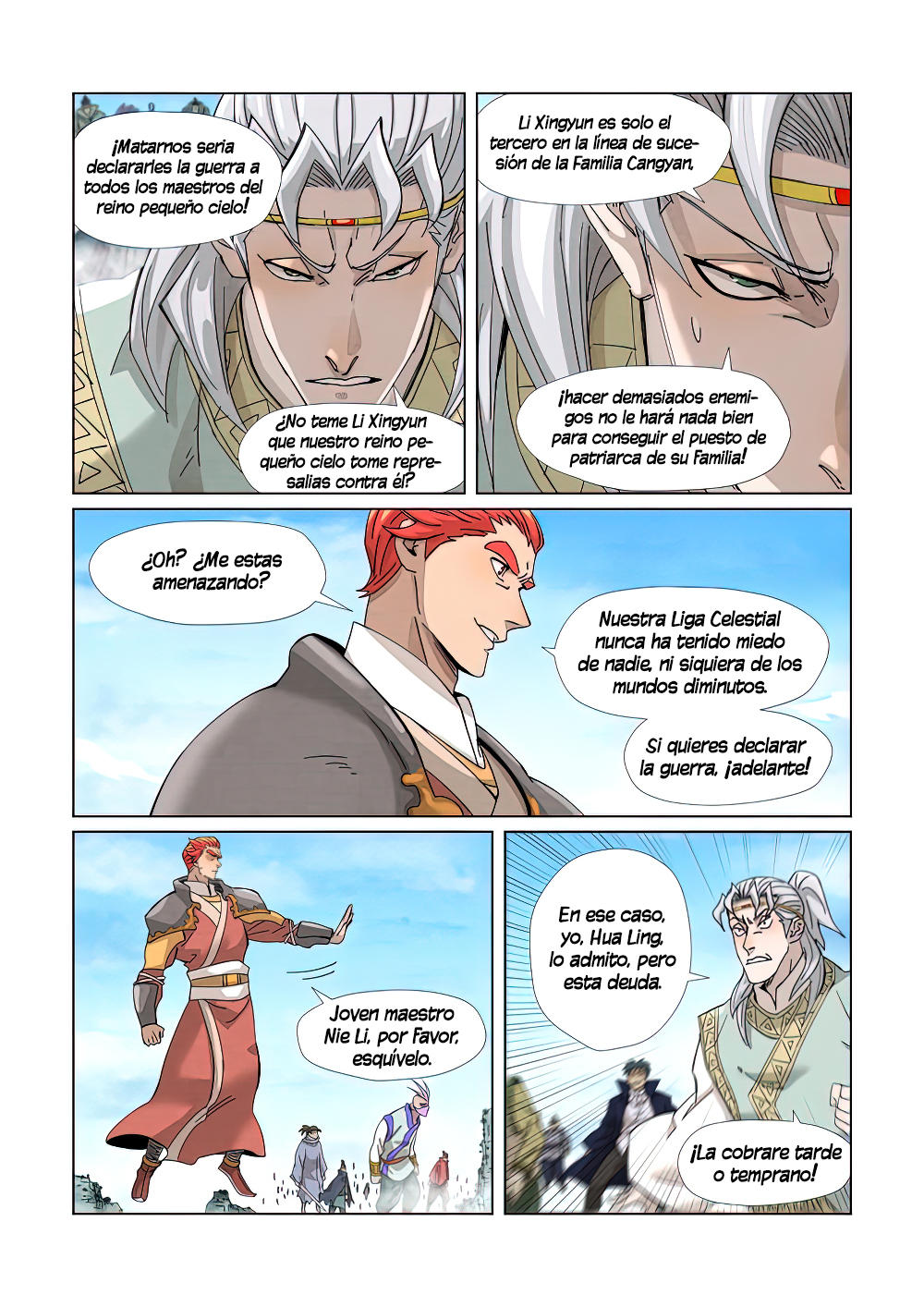 Read Tales of Demons and Gods Es Manga Online