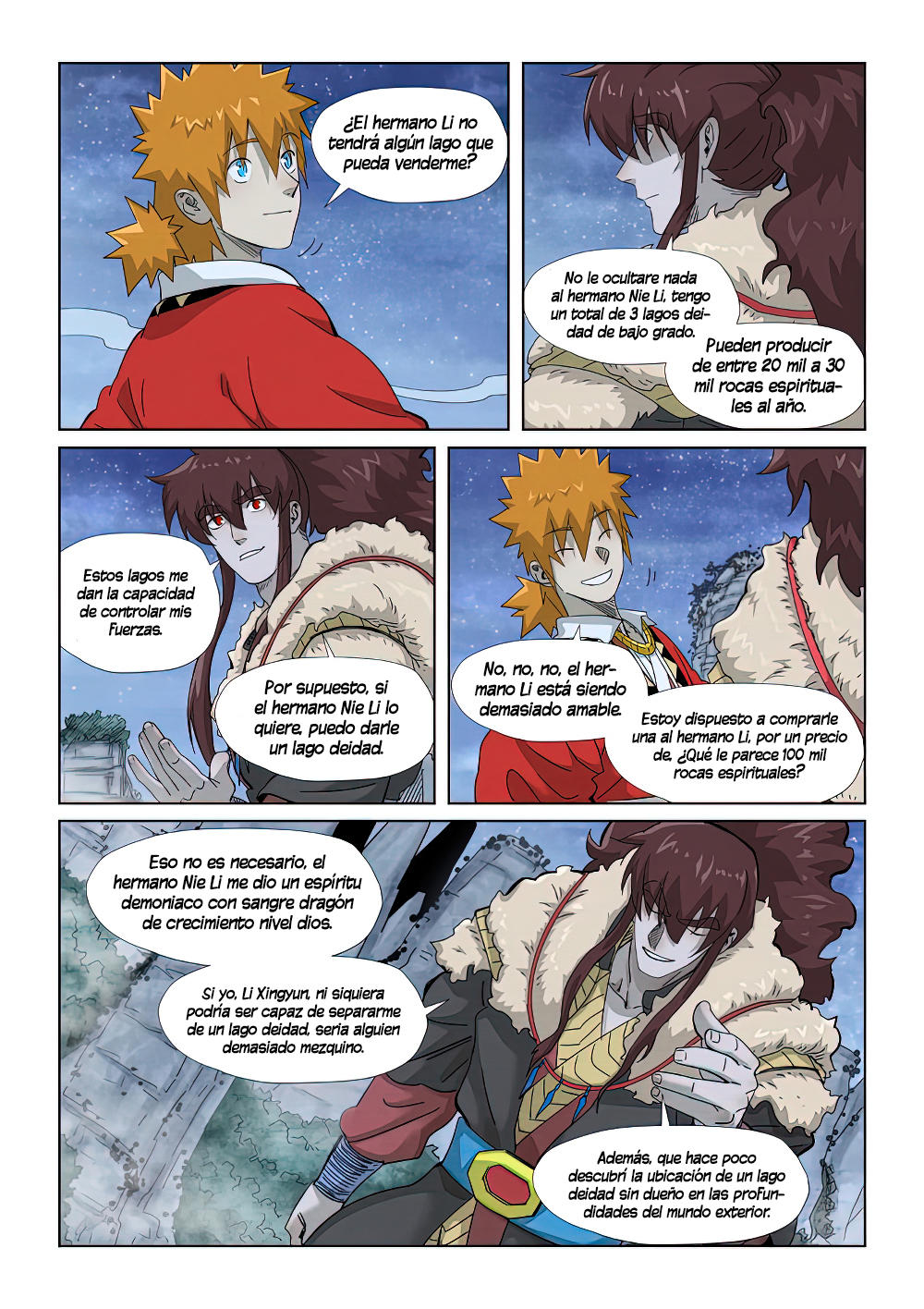 Read Tales of Demons and Gods Es Manga Online