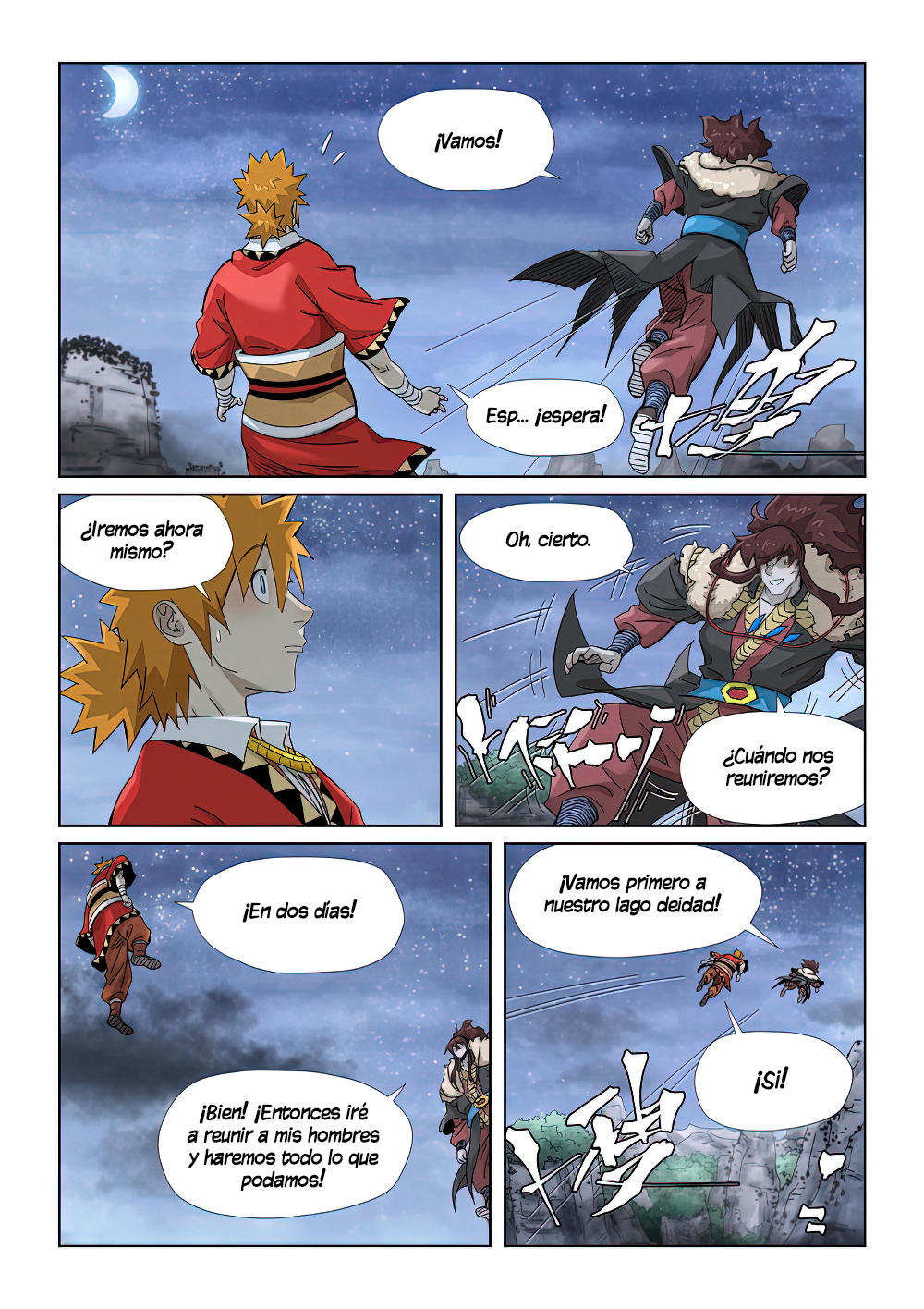 Read Tales of Demons and Gods Es Manga Online