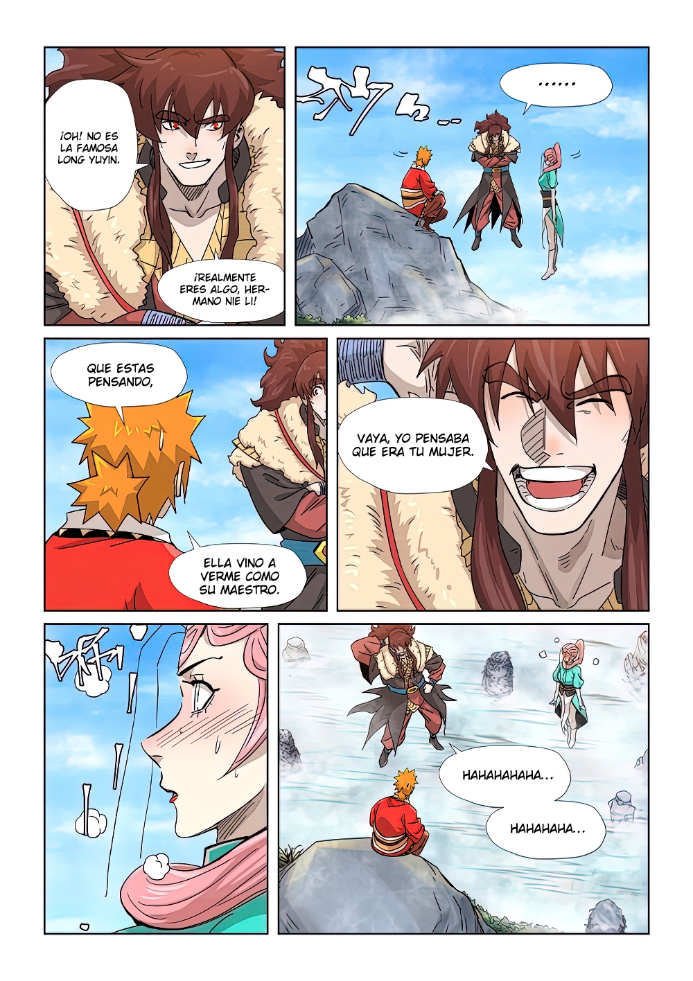 Read Tales of Demons and Gods Es Manga Online