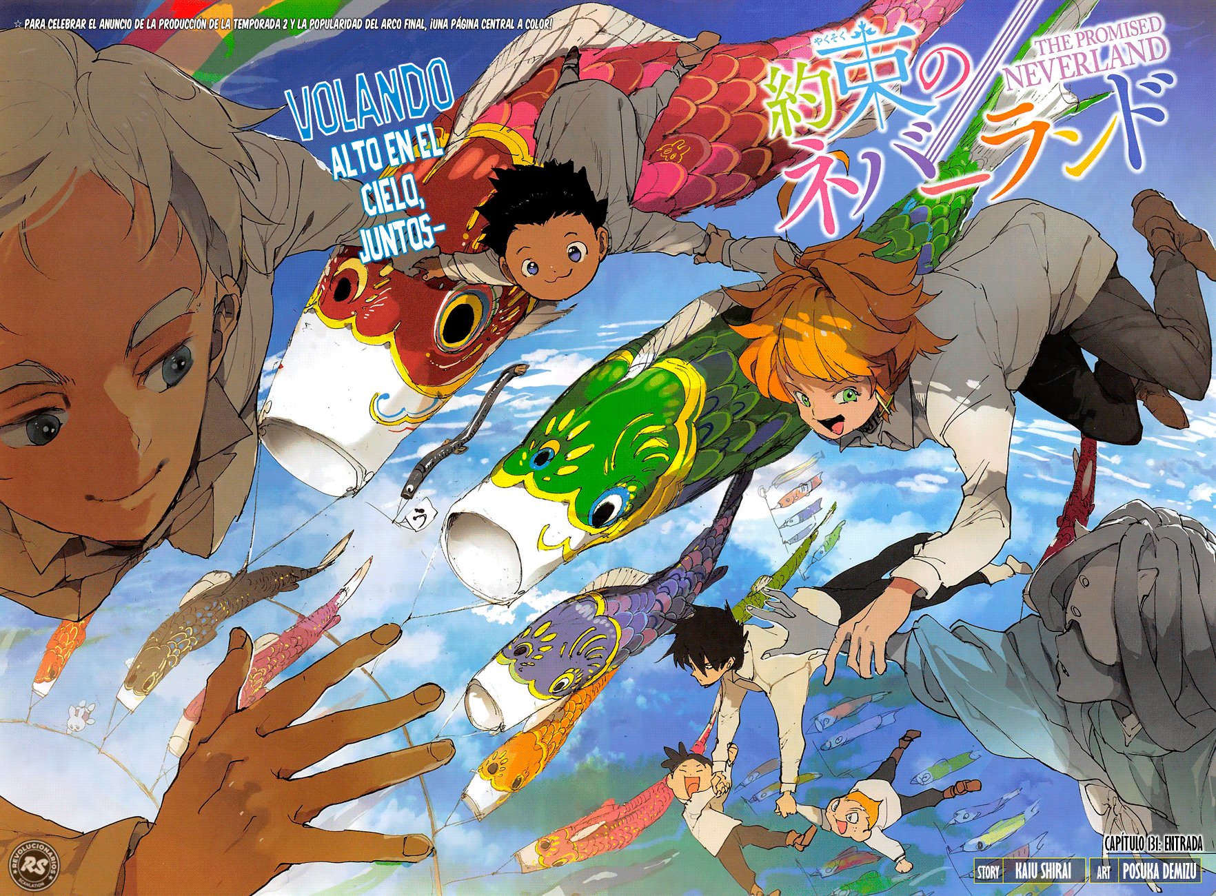 Read The Promised Neverland Es Manga Online