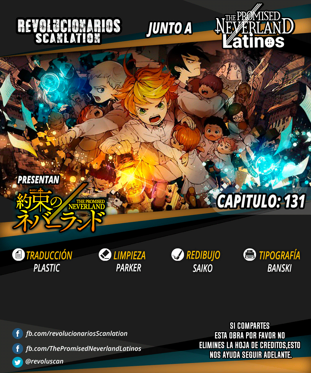 Read The Promised Neverland Es Manga Online