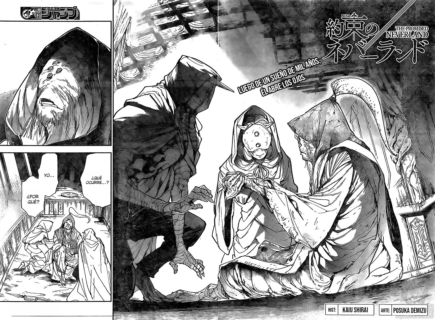 Read The Promised Neverland Es Manga Online