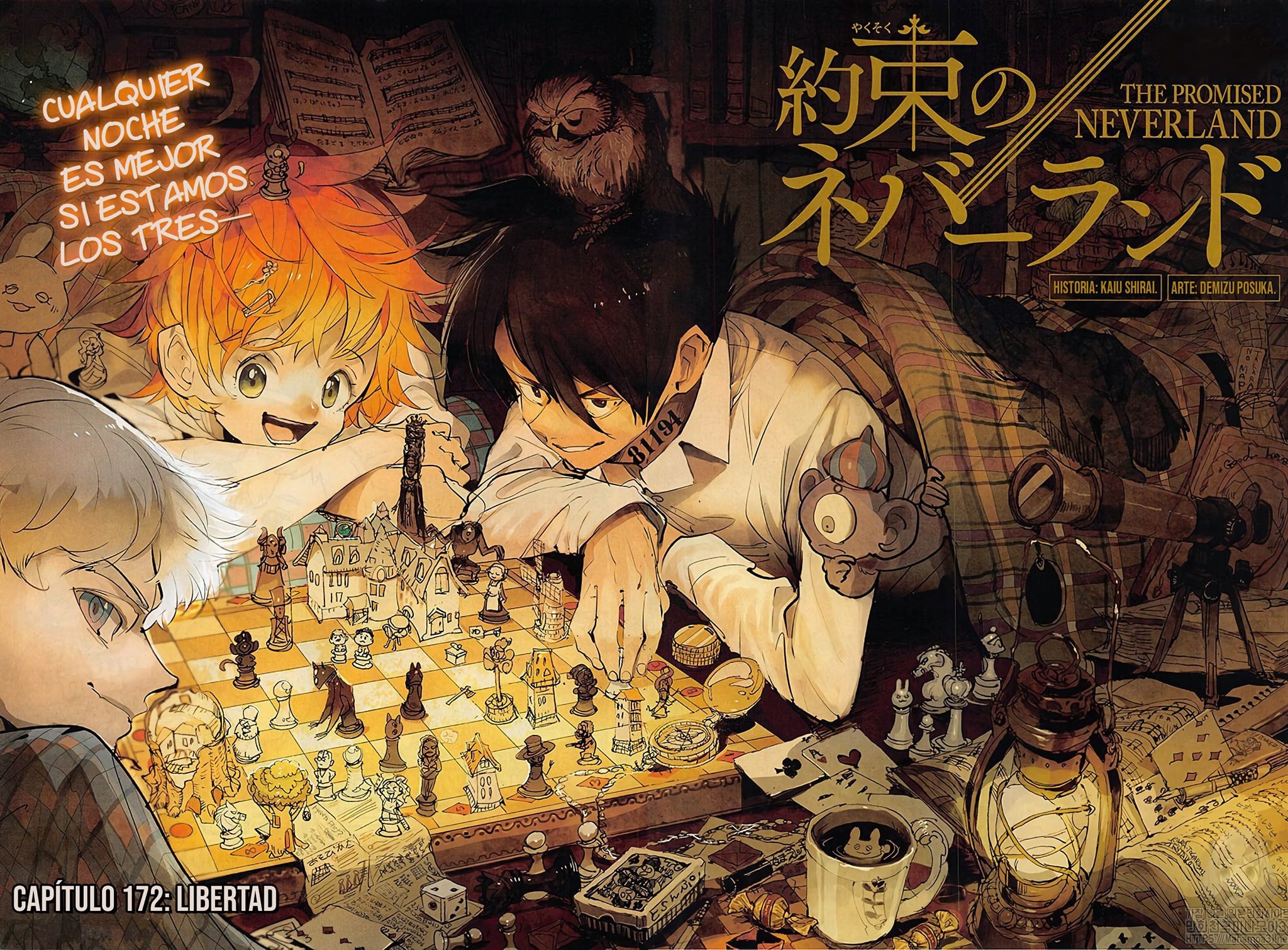 Read The Promised Neverland Es Manga Online
