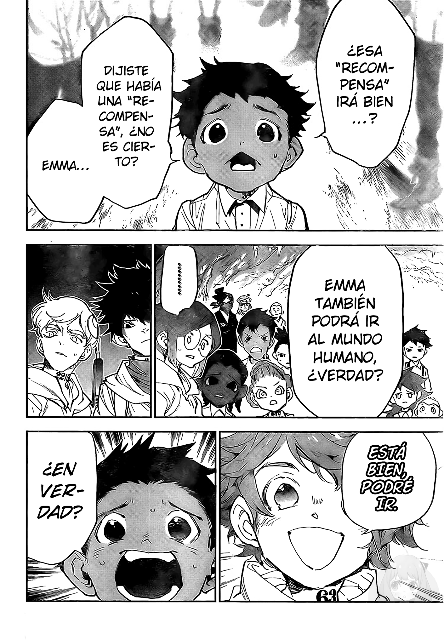 Read The Promised Neverland Es Manga Online
