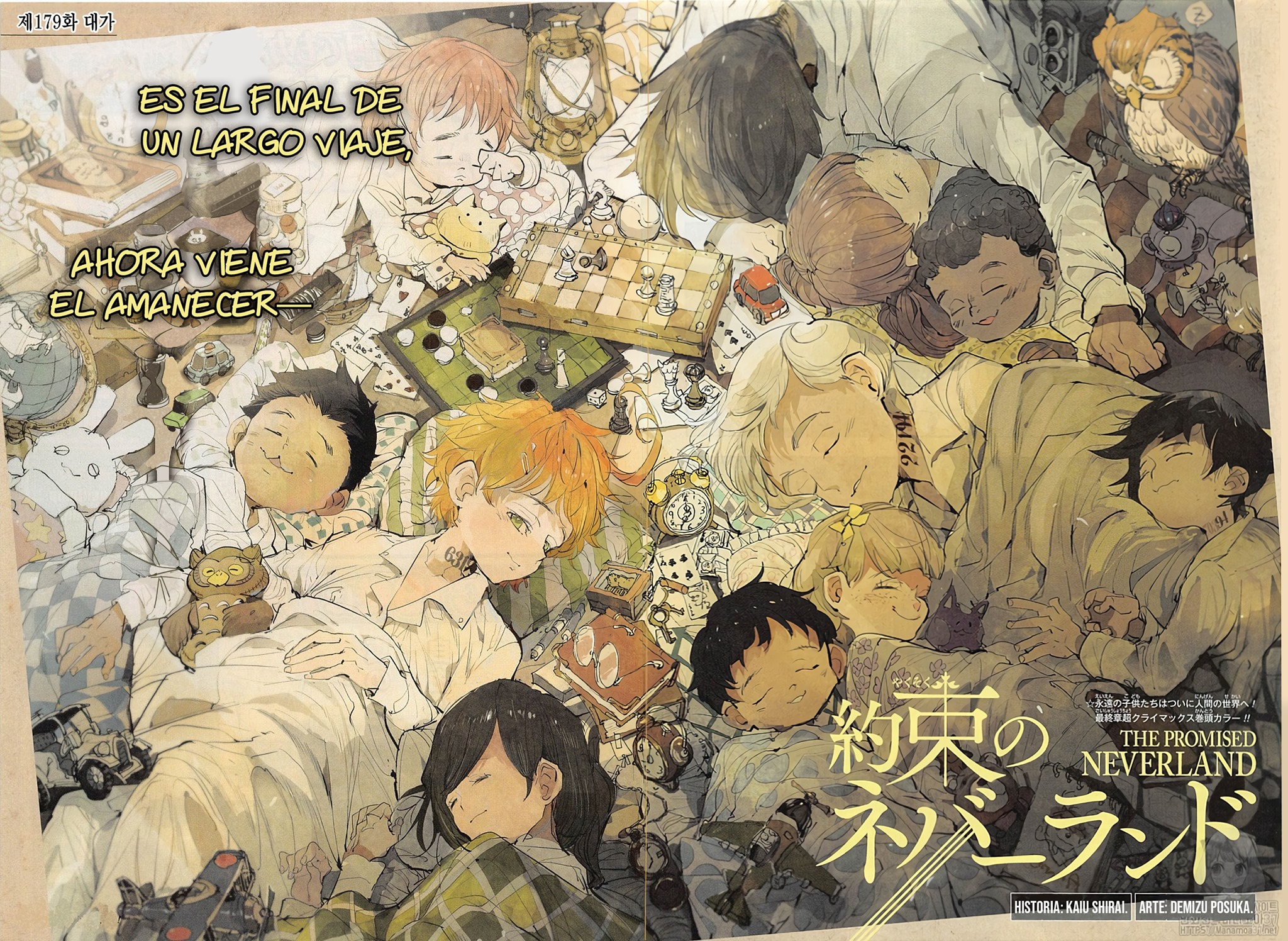 Read The Promised Neverland Es Manga Online