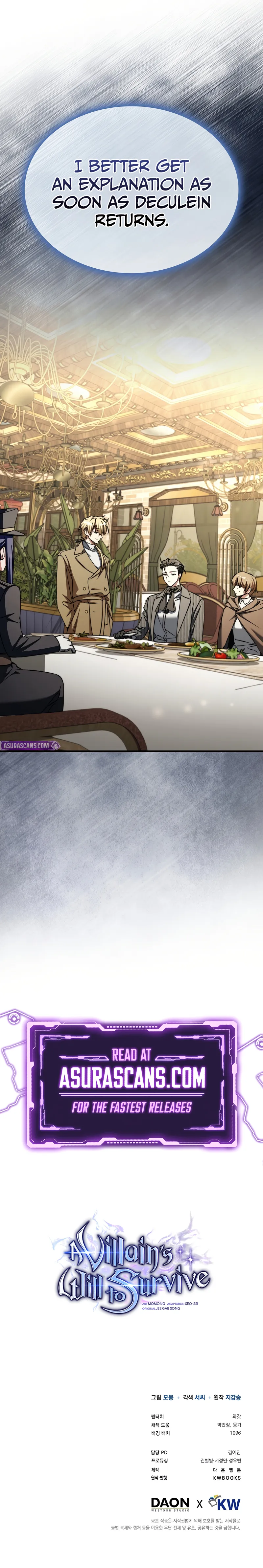 Read A Villain's Will to Survive Manga Online