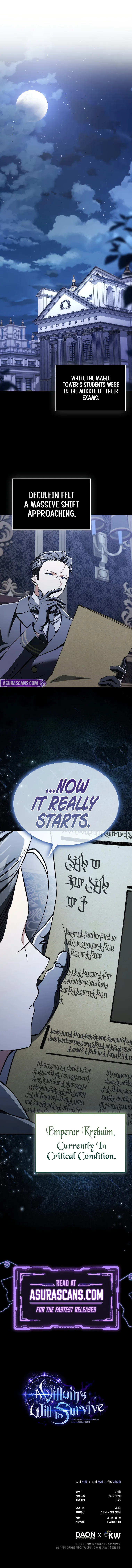 Read A Villain's Will to Survive Manga Online