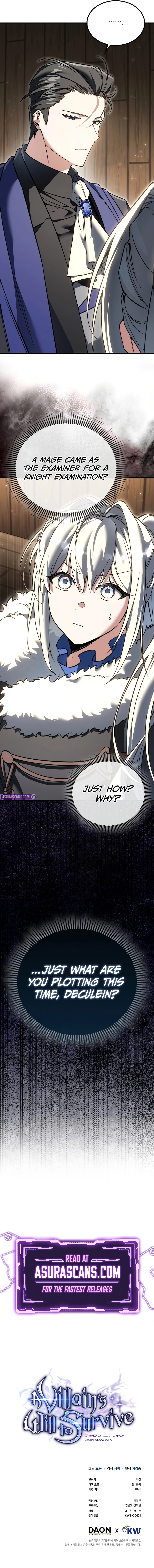 Read A Villain's Will to Survive Manga Online