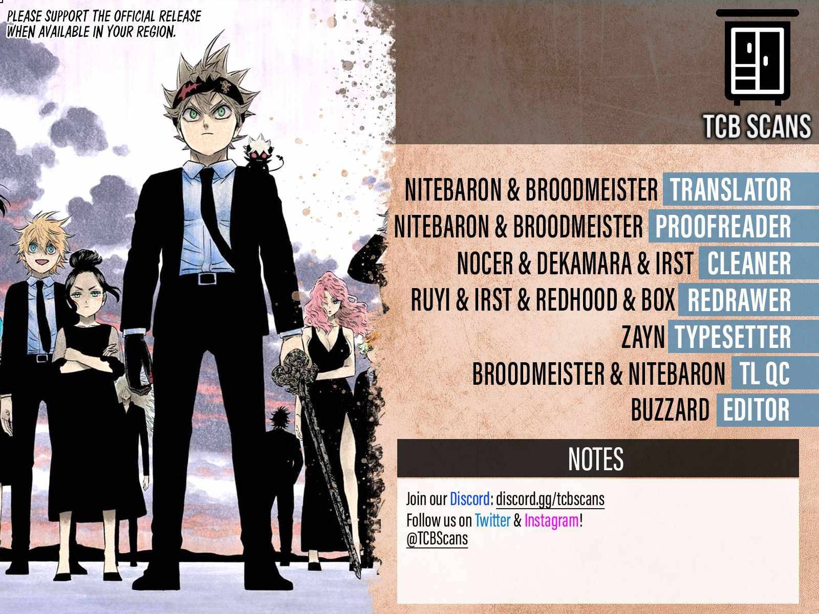 Read Black Clover Manga Online