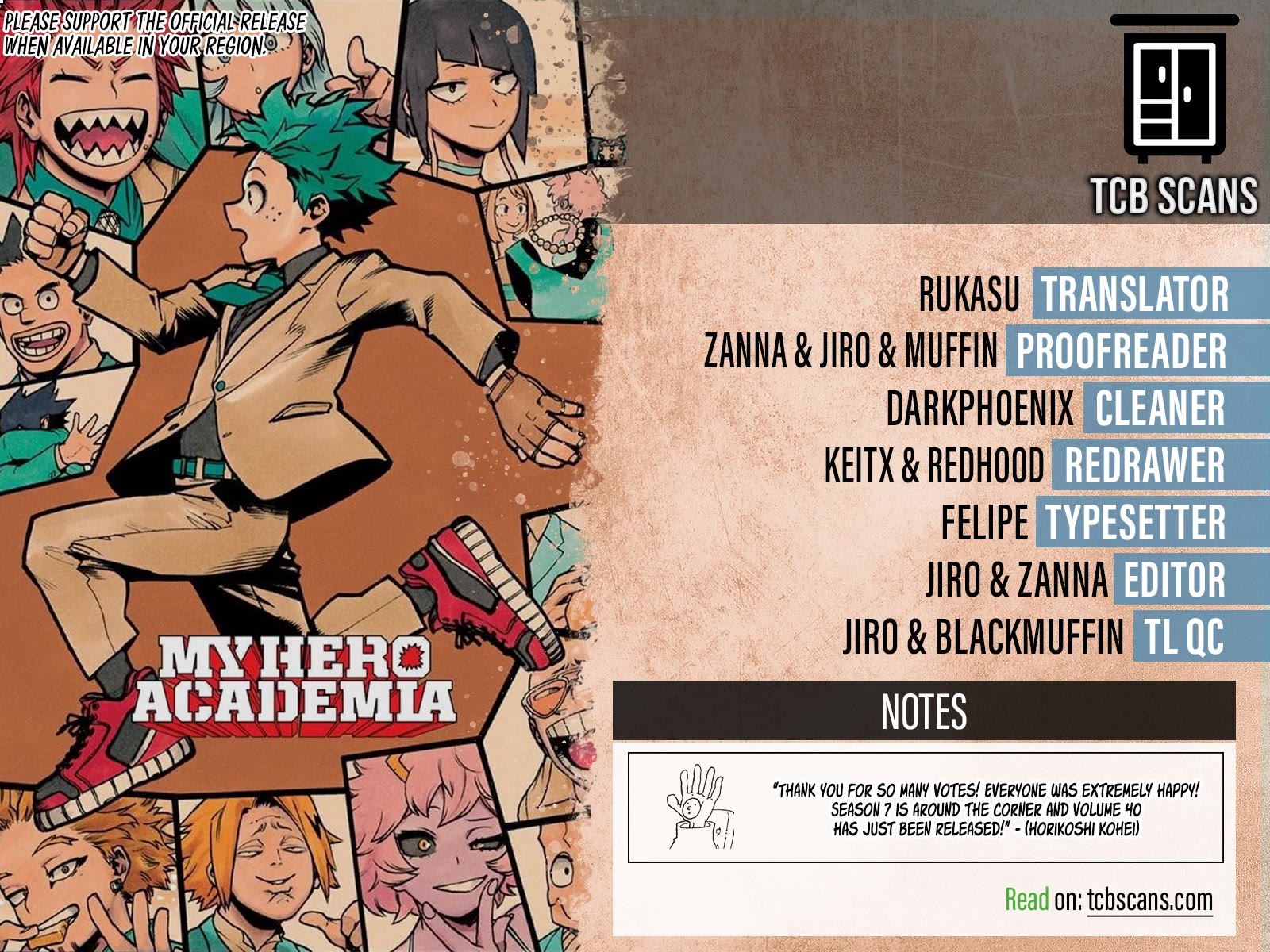 Read Boku no Hero Academia Manga Online