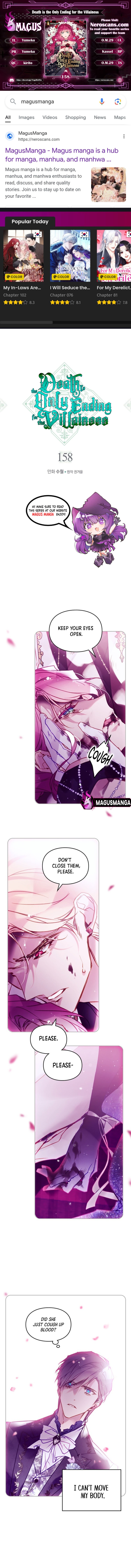 Read Death Is The Only Ending For The Villainess  Manga Online