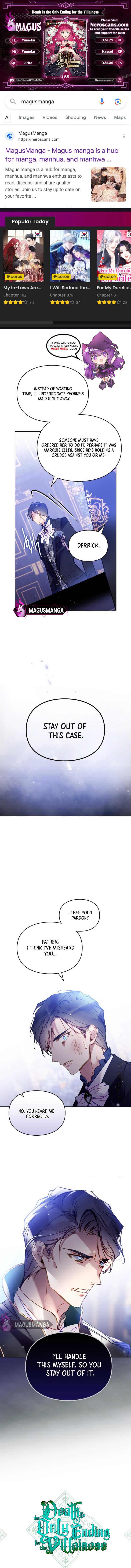 Read Death Is The Only Ending For The Villainess  Manga Online