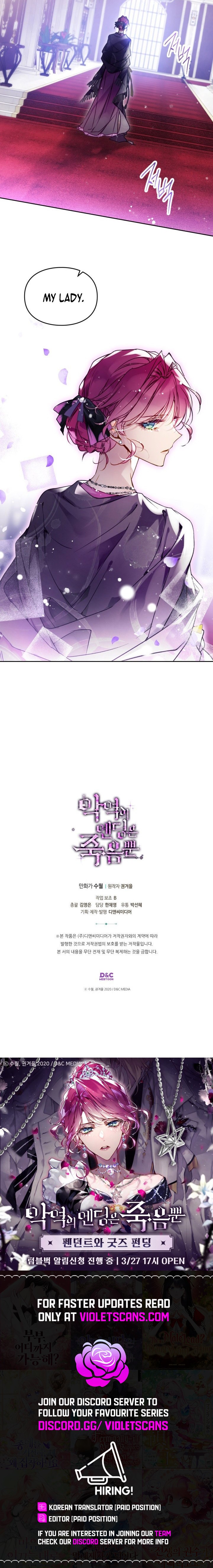 Read Death Is The Only Ending For The Villainess  Manga Online