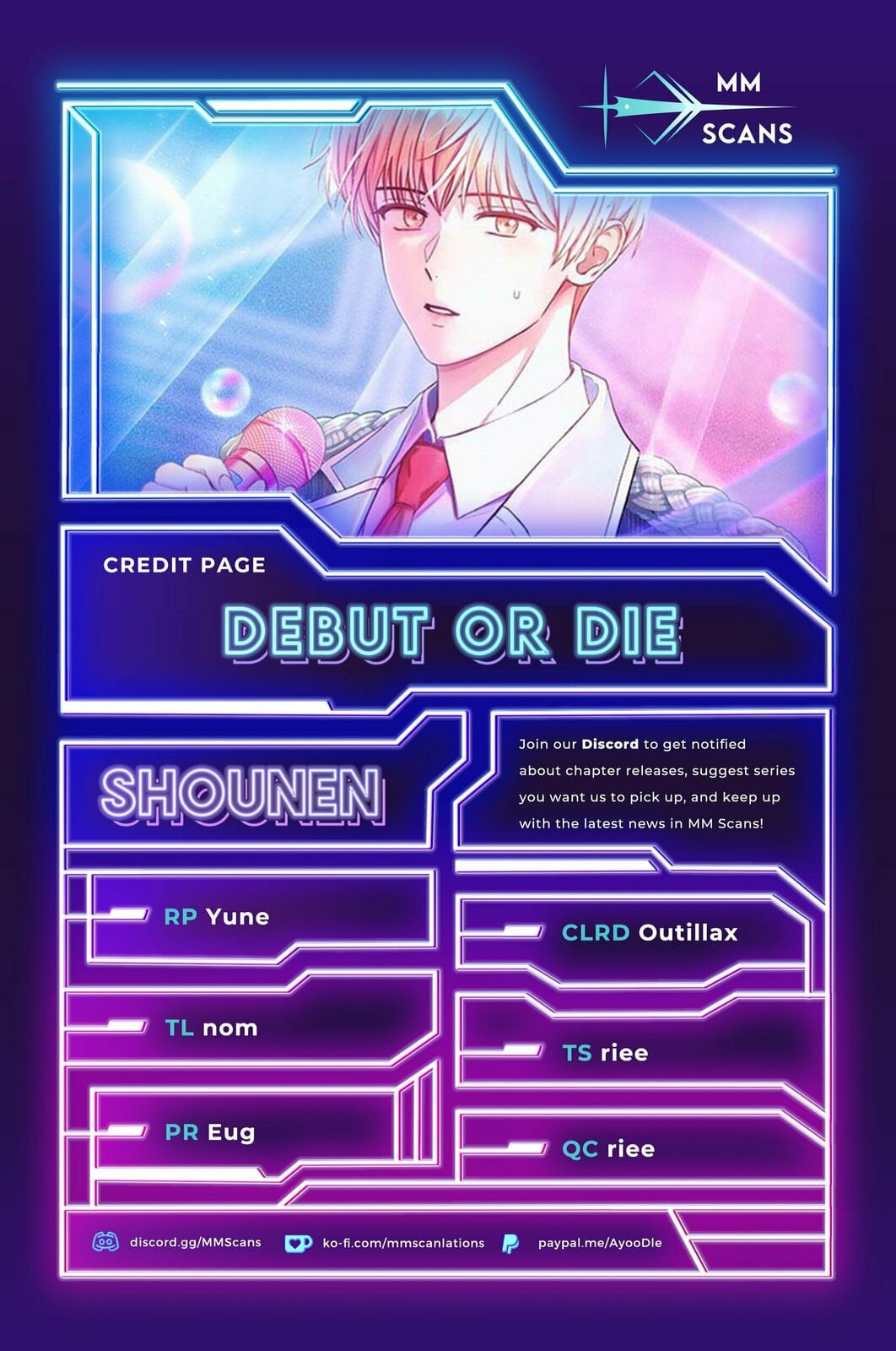 Read Debut or Die! Manga Online