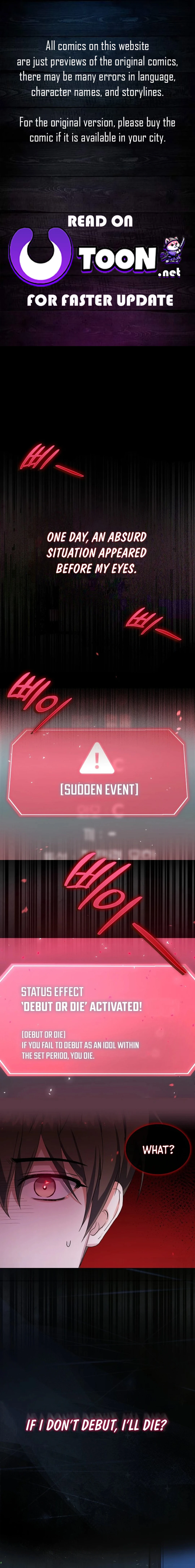 Read Debut or Die! Manga Online