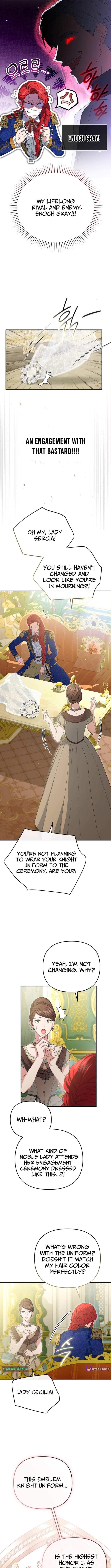 Read Enemies Meet at the Engagement Ceremony Manga Online