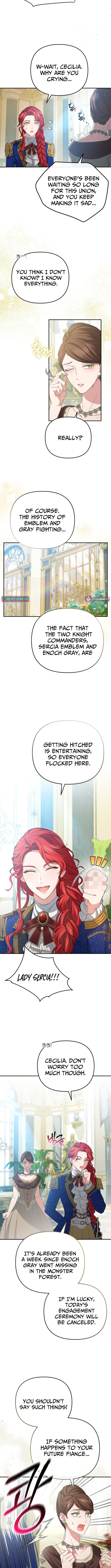 Read Enemies Meet at the Engagement Ceremony Manga Online