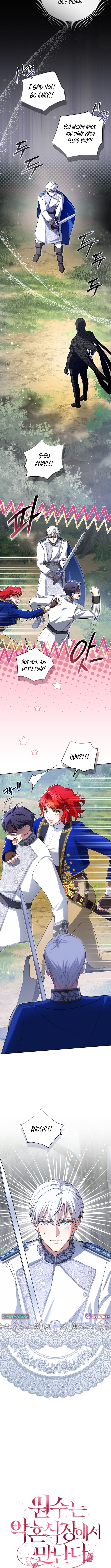 Read Enemies Meet at the Engagement Ceremony Manga Online