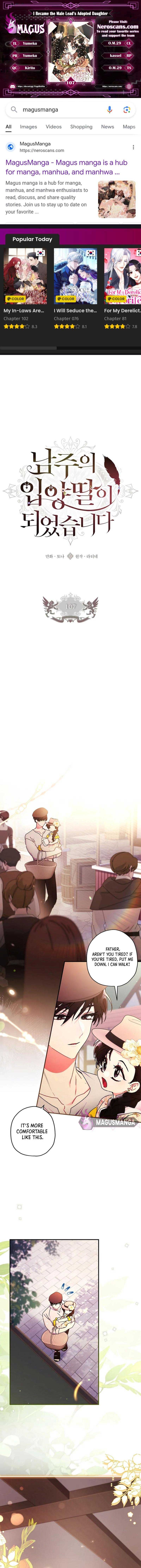 Read I Became the Male Lead’s Adopted Daughter  Manga Online