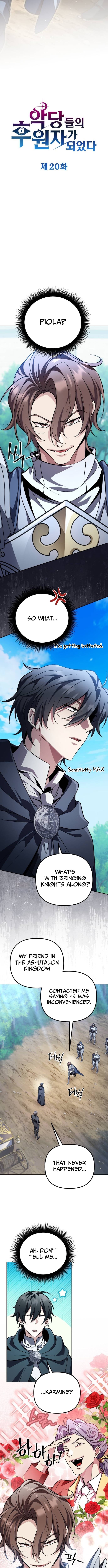 Read I Became the Patron of Villains Manga Online