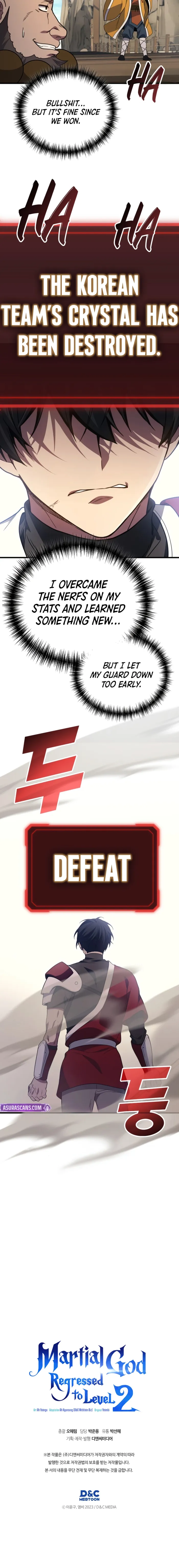 Read Martial God Regressed to Level 2  Manga Online