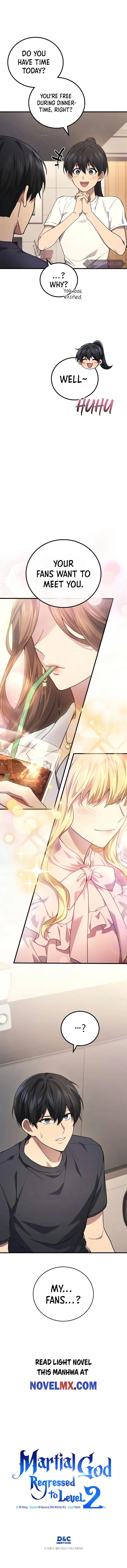 Read Martial God Regressed to Level 2  Manga Online