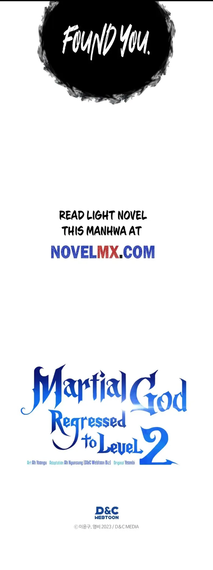 Read Martial God Regressed to Level 2  Manga Online