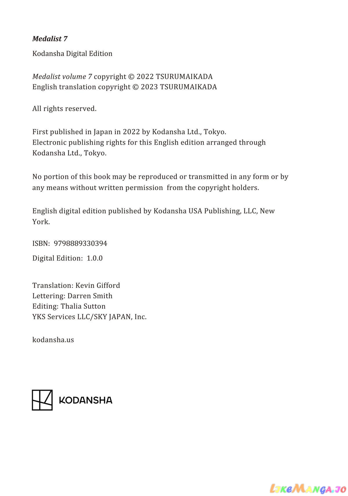 Read Medalist-Manga Manga Online