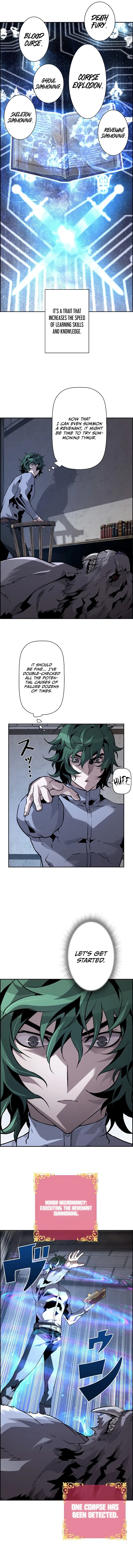 Read Necromancer's Evolutionary Traits  Manga Online