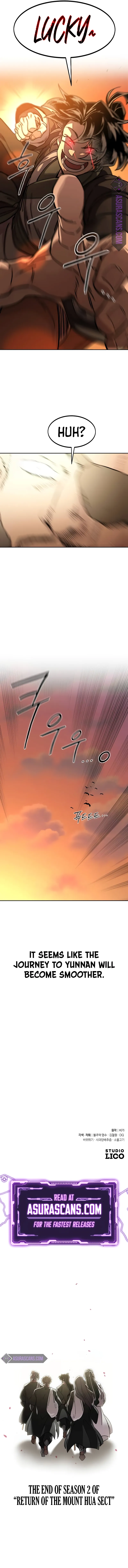 Read Return of the Mount Hua Sect Manga Online